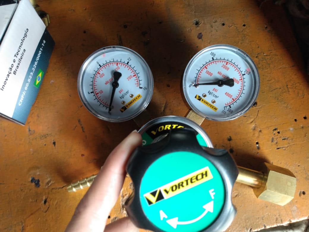 foto de regulador de pressão de ox. industrial